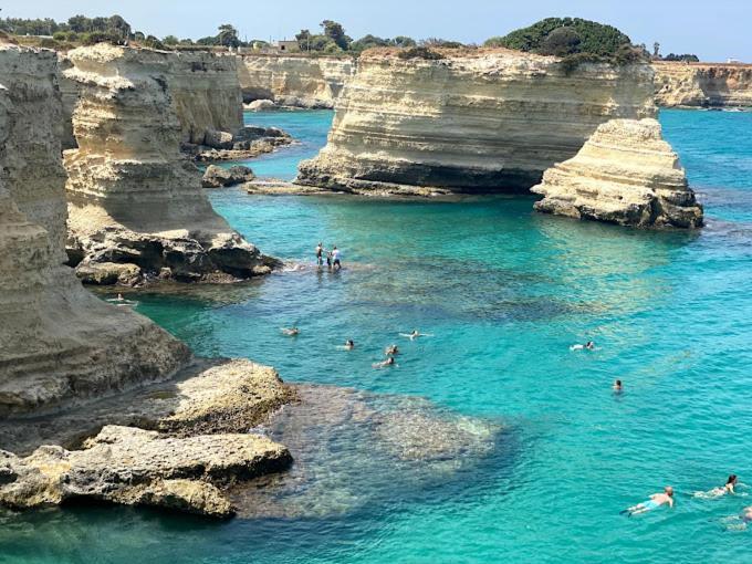 Villa Terrazza Sul Mare Torre dell'Orso Esterno foto